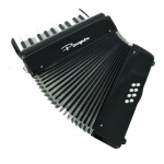 Acordeon Parquer 8 Bajos 22 Teclas Negro Correa Funda - Imagen 3