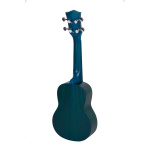 Ukelele Soprano Parquer de Madera Color Azul con Funda - Imagen 2