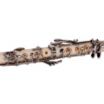 Clarinete Blanco en Sib de Abs con Estuche - Imagen 2