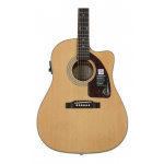 Guitarra Electroacústica Epiphone Aj-210ce Natural Estuche - Imagen 3