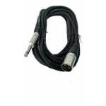 Cable Profesional Pro Audio Plug Mono a Canon Xlr Macho 1,8m - Imagen 2