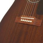 Guitarra Acústica Epiphone Aj-220s Mb Mahogany Burst Marrón - Imagen 3