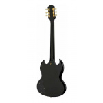 Guitarra Eléctrica Epiphone Sg Custom Ebony Negra - Imagen 4