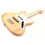 Set Bajo ElectRico Sx Jazz Bass Natural Fjb75 Funda Correa - Imagen 2