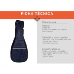 Funda Ukelele Tenor Acolchada Parquer - Imagen 2