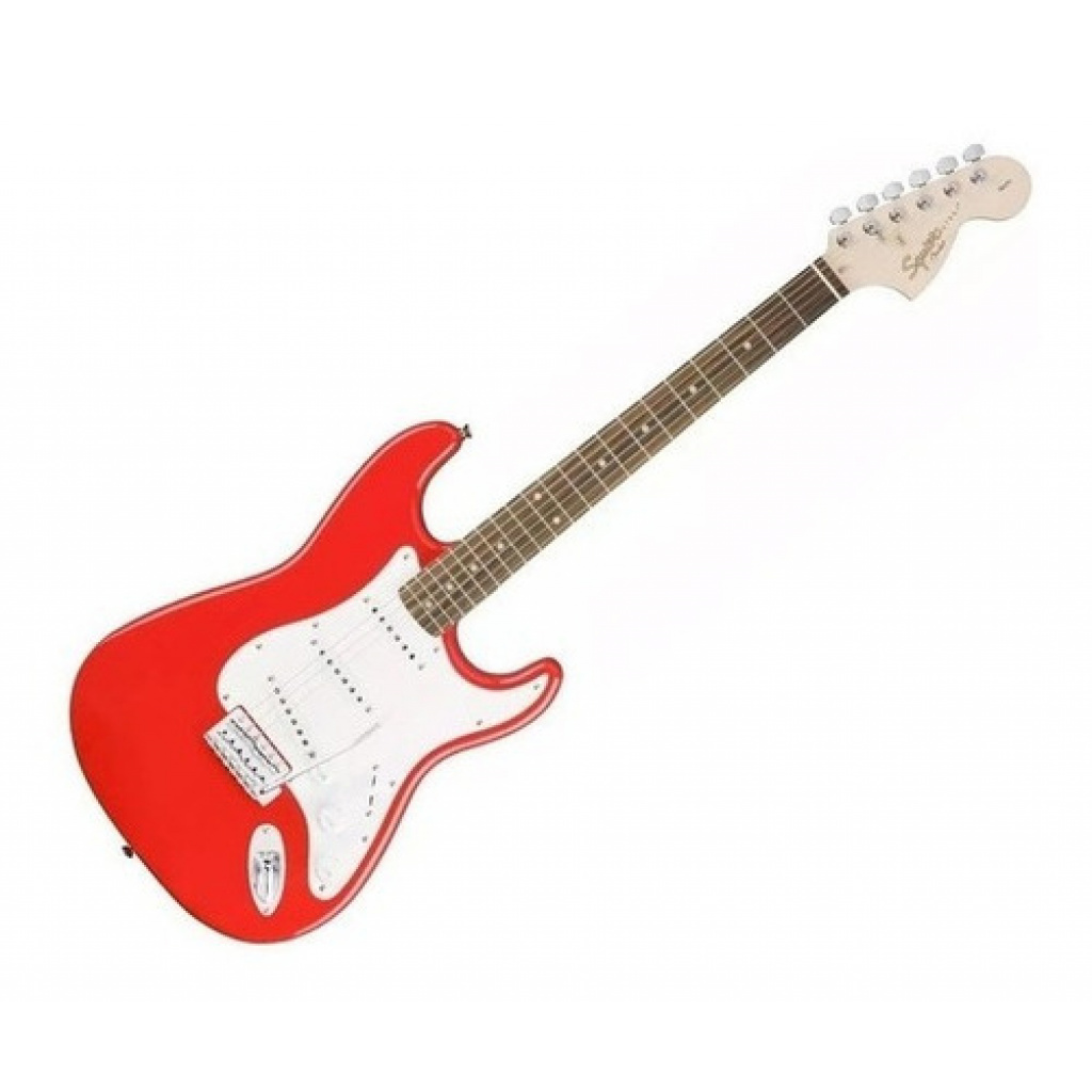 Guitarra Eléctrica Stratocaster Affinity Racing Red Rojo - Music Shaker