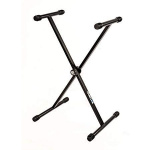 Soporte Para Teclado Quik Lok T/10 Tijera Simple Negro