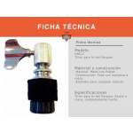Tilter Para Hihat Standard Parquer Tope con Mariposa a Rosca - Imagen 2