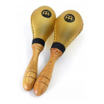 Maracas Cuero Meinl Msm3 Par Mango Madera