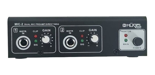 Micrófono amplificador ultracompacto de 1 canal, preamplificador de  instrumento para preamplificador de potencia Phantom - AliExpress