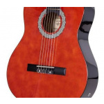 Guitarra Electrocriolla Parquer Custom Marrón con Funda - Imagen 2