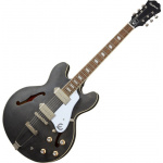 Guitarra Eléctrica Epiphone Casino Worn Ebony Negra Hollow