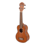 Ukelele Soprano Parquer de Madera Cuerdas Aquila con Funda