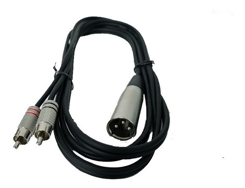 Cable Microfono Plug Canon 5 Metros Xlr 3 Pines Sonido Cuota
