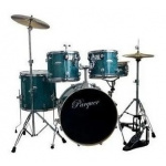 Bateria Parquer Mystic 5 Cuerpos Birch Parche Remo