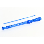 Flauta Dulce Parquer Escolar Soprano Alemana Color Azul
