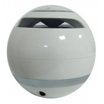 Parlante Portatil Bluetooth Hügel A18w Bola Luz Led Blanco - Imagen 3