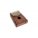 Kalimba Electroacústica Walter Madera Koa 10 Notas Acero