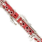 Clarinete Parquer Rojo en Sib de Abs con Estuche - Imagen 2