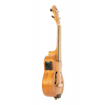 Ukelele Electroacustico Parquer Soprano de Madera con Funda - Imagen 2