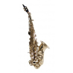 Saxo Soprano Curvo Parquer con Estuche Boquilla Correa