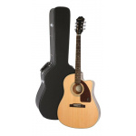 Guitarra Electroacústica Epiphone Aj-210ce Natural Estuche