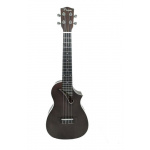 Ukelele Concierto Parquer Madera Okume Marrón Corte Funda