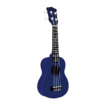 Ukelele Tenor Parquer de Madera Color Azul con Funda