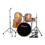 Bateria Parquer Mystic 5 Cuerpos Birch Miel Remo