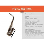 Saxo Alto Parquer Mystic con Estuche Envio Gratis Oferta - Imagen 2