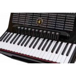 Acordeon Goldencup 41 Teclas 120 Bajos 11+7+1 Registro Negro - Imagen 2