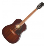 Guitarra Acústica Epiphone Aj-220s Mb Mahogany Burst Marrón - Imagen 2