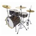 Batería Mapex Horizon 5 Cpos Rock Negra Hx-529sfjkdk
