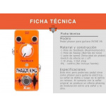 Pedal de Efecto Phaser King Xvive V6 Para Guitarra Eléctrica - Imagen 2