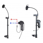 Sistema Micrófono Inalámbrico Acemic Contrabajo Pr-8-bt-10t - Imagen 3