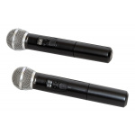 Microfono Doble InalambRico Profesional UHF Parquer