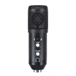 Micrófono Condenser Hügel Grabación USB Soporte Trípode