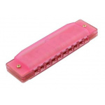 Armónica Parquer Plástico Rosa 10 Celdas en Do