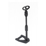 Soporte Pie Microfono Mesa Hügel Recto Metal Regulable