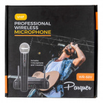 Microfono Inalámbrico Profesional Vhf Parquer - Imagen 5