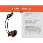 Lampara Luz Led Parquer Doble Brazo Para Atril Tipo Clip Nf - Imagen 4