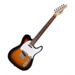 Guitarra Eléctrica Aria Telecaster 615 Fron 3ts Sunburst
