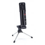Micrófono Condenser Hügel Estudio Grabación USB Soporte - Imagen 3