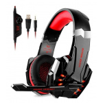 Auriculares Gamer Kotion G9000 Microfono USB Pc Xbox Rojo