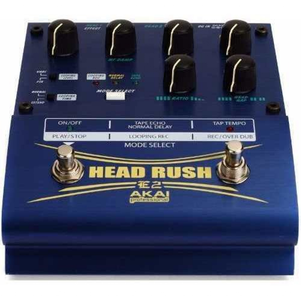 Pedal Para Guitarra Multiefectos Delay Akai E2hd Headrush Music Shaker