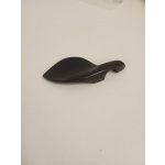 Mentonera Violín 4/4 Negra Agarre Tornillo Plateado