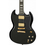 Guitarra Eléctrica Epiphone Sg Custom Ebony Negra - Imagen 3