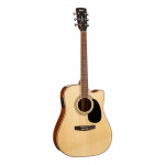 Guitarra Electroacústica Cort Ad880ce-nat Corte Natural