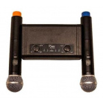 Micrófono inalámbrico Parquer Dual UHF 5v - Imagen 2