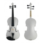 Violín Acústico Segovia Superior 4/4 Blanco Macizo Arco